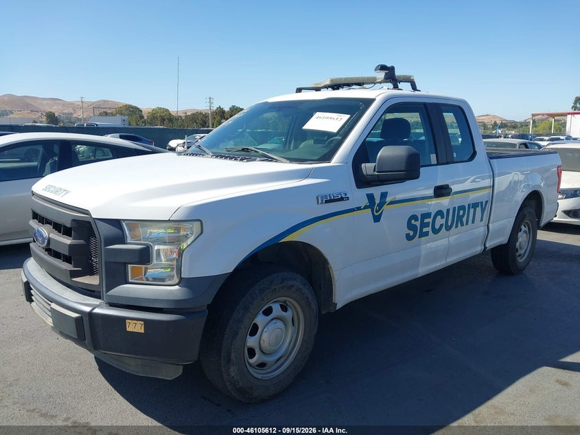 Vin: 1ftex1c83gkd19433, lot: 46605269, ford f-150 xl 20162