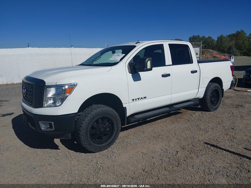 Vin: 1n6aa1ej1kn516914, lot: 46605285, nissan titan s 20192