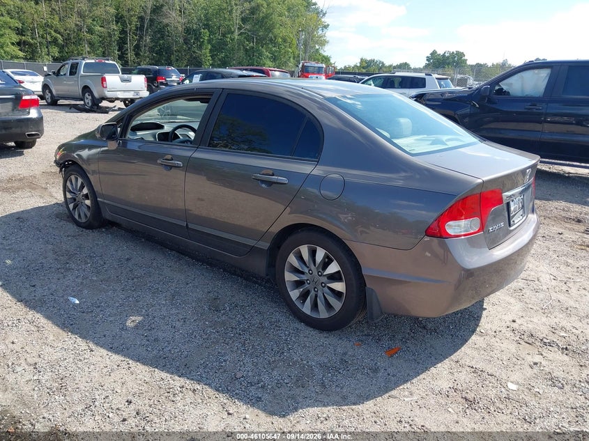 Vin: 19xfa1f99ae033560, lot: 46605305, honda civic ex-l 20103