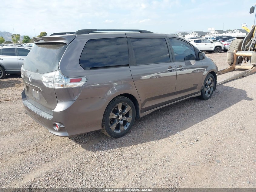 Vin: 5tdxk3dc5fs669465, lot: 46605333, toyota sienna se premium 8 passenger 20154