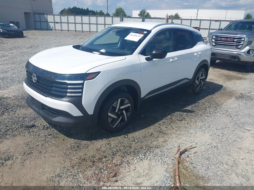 Vin: 3n8ap6ce6tl366695, lot: 46605337, nissan kicks sv 20262
