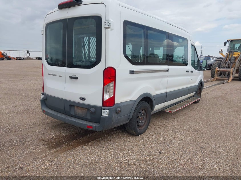 Vin: 1fbzx2cm0jka04444, lot: 46605355, ford transit-350 xl 20184