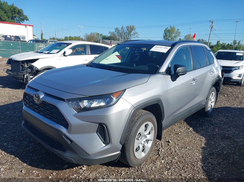 2020 Toyota RAV 4, Rear, IAAI, VIN JTMH1RFV0LD056993 — photo 2