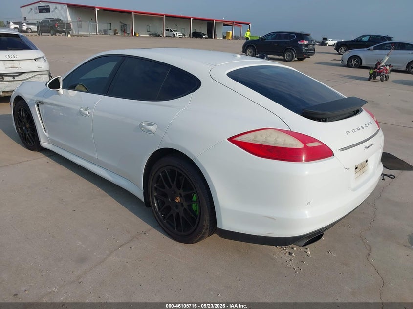 Vin: wp0aa2a75dl016823, lot: 46605374, porsche panamera 4 20133