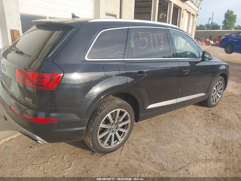 Vin: wa1laaf70hd043403, lot: 46605375, audi q7 3.0t premium 20174