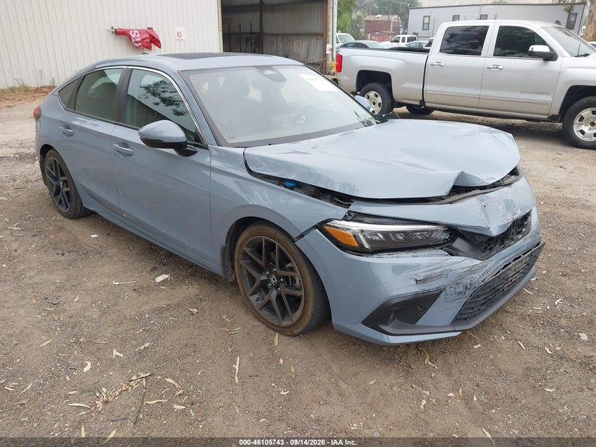Vin: 19xfl1h87pe008759, lot: 46605401, honda civic sport touring 2023 img_1