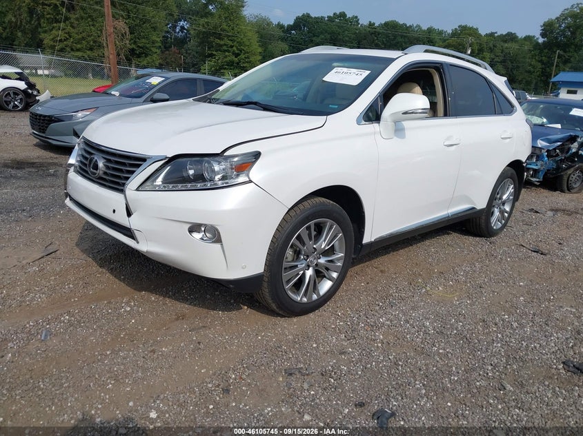 2013 Lexus RX, Удар ззаду, IAAI, VIN 2T2ZK1BA6DC090873 — фото 2