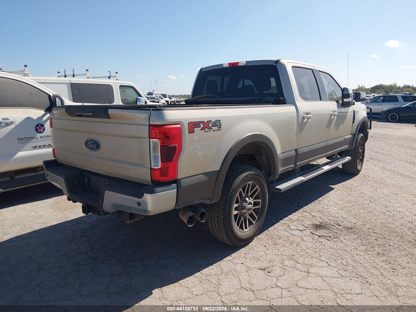 Vin: 1ft7w2bt6hed41532, lot: 46605411, ford f-250 lariat 20174