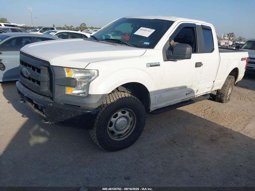 Vin: 1ftfx1ef3ffc68717, lot: 46605420, ford f-150 xl 20152