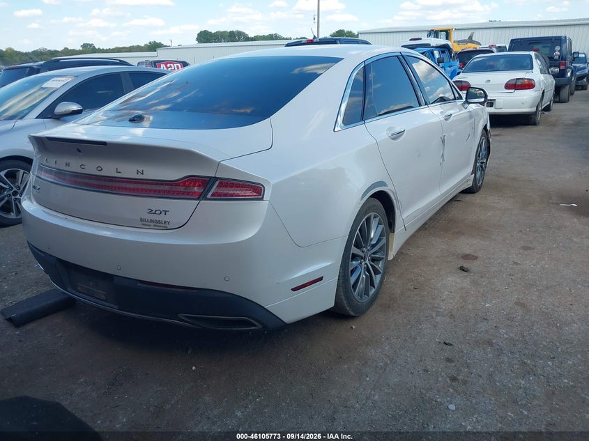 Vin: 3ln6l5c92jr623061, lot: 46605431, lincoln mkz select 20184