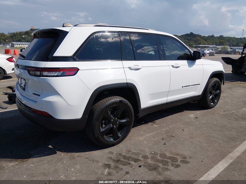 Vin: 1c4rjhbg4pc504766, lot: 46605435, jeep grand cherokee limited 4x4 20234