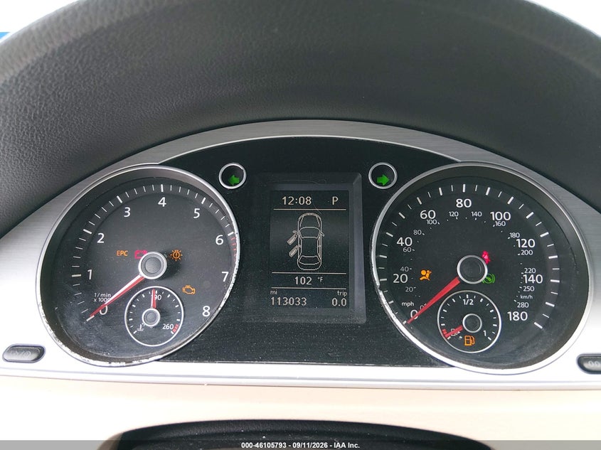 2014 VOLKSWAGEN CC auction photo 7