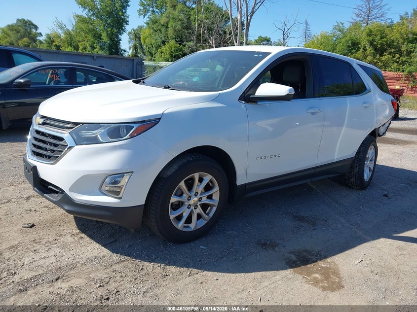 2019 Chevrolet Equinox, Rear, IAAI, VIN 2GNAXKEV9K6206435 — photo 2