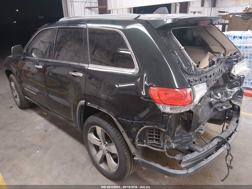 Vin: 1c4rjebg6fc841579, lot: 46605461, jeep grand cherokee limited 20153