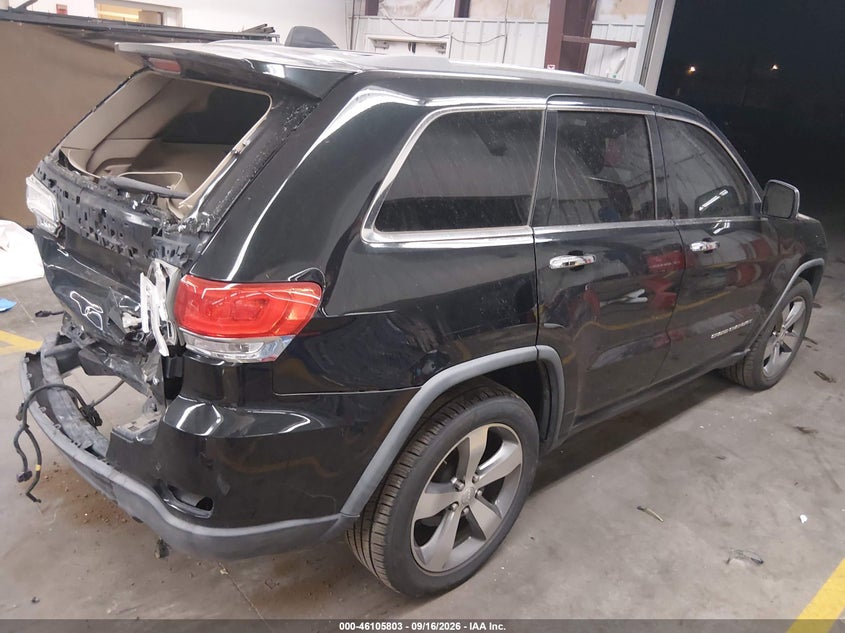 Vin: 1c4rjebg6fc841579, lot: 46605461, jeep grand cherokee limited 20154