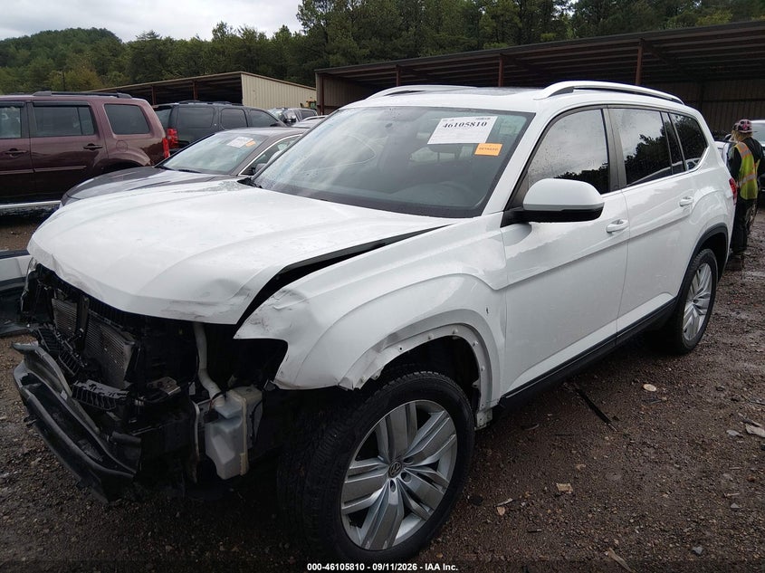 Vin: 1v2br2caxjc501037, lot: 46605468, volkswagen atlas 3.6l v6 launch edition 20182