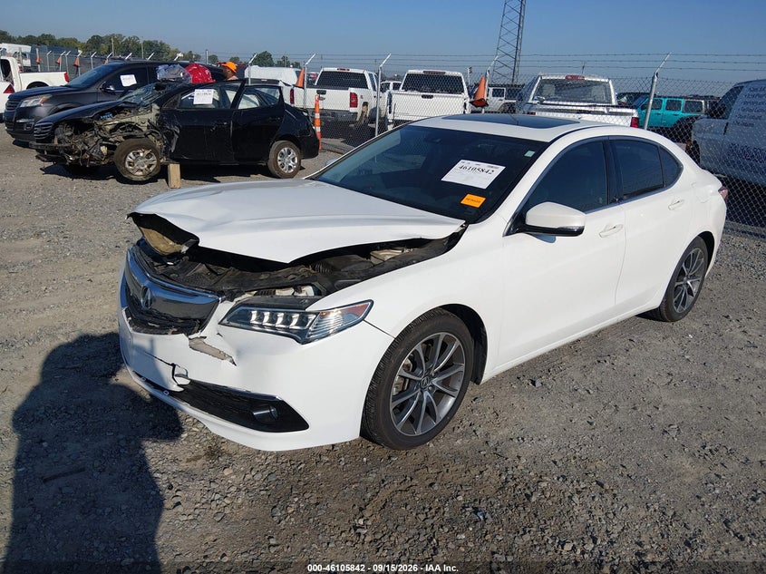 Vin: 19uub2f55ga004447, lot: 46605500, acura tlx v6 tech 20162