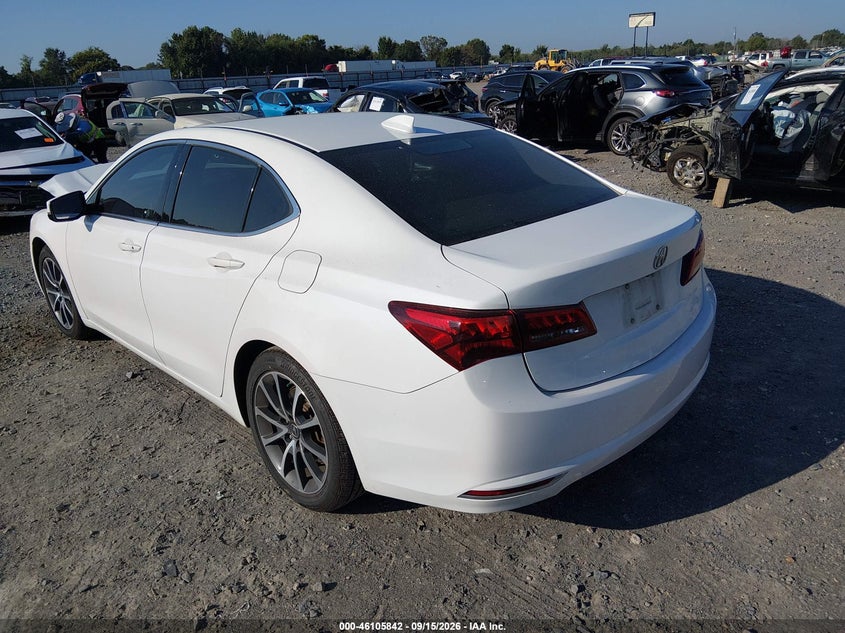 Vin: 19uub2f55ga004447, lot: 46605500, acura tlx v6 tech 20163