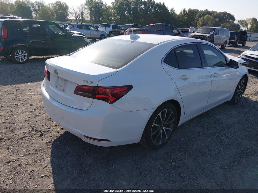 Vin: 19uub2f55ga004447, lot: 46605500, acura tlx v6 tech 20164