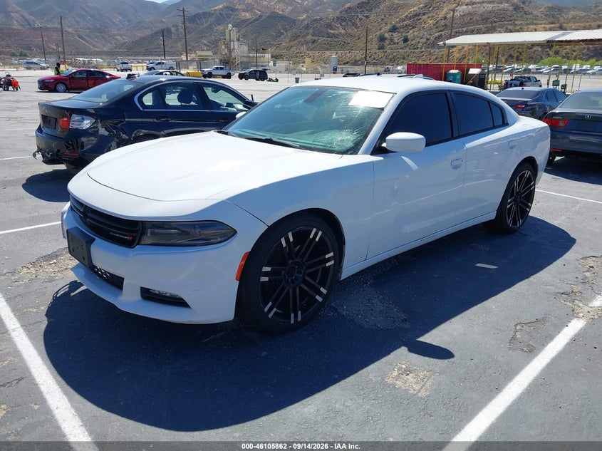 Vin: 2c3cdxhg7hh563473, lot: 46605520, dodge charger sxt rwd 20172