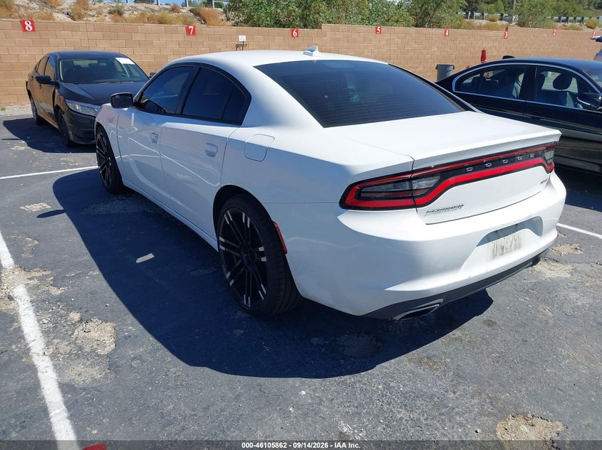 Vin: 2c3cdxhg7hh563473, lot: 46605520, dodge charger sxt rwd 20173