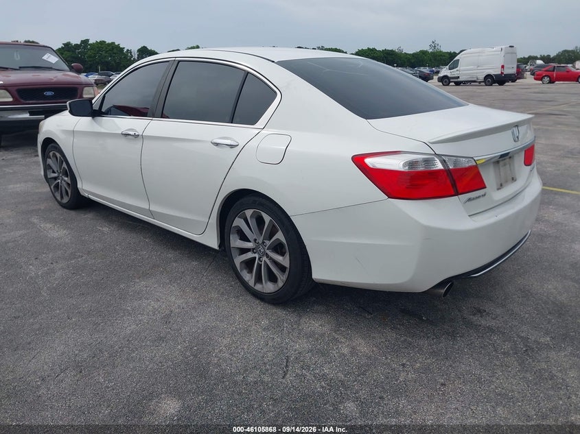 Vin: 1hgcr2f5xda100853, lot: 46605526, honda accord sport 20133