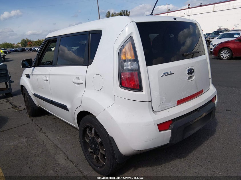 Vin: kndjt2a2xb7706054, lot: 46605528, kia soul + 20113