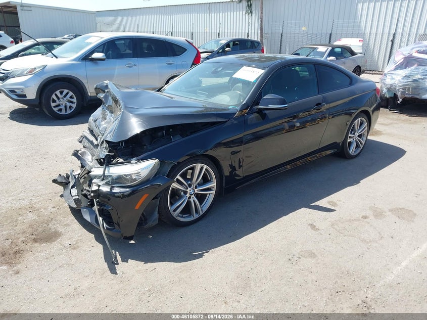 Vin: wba4p1c58hk522124, lot: 46605530, bmw 440i 20172