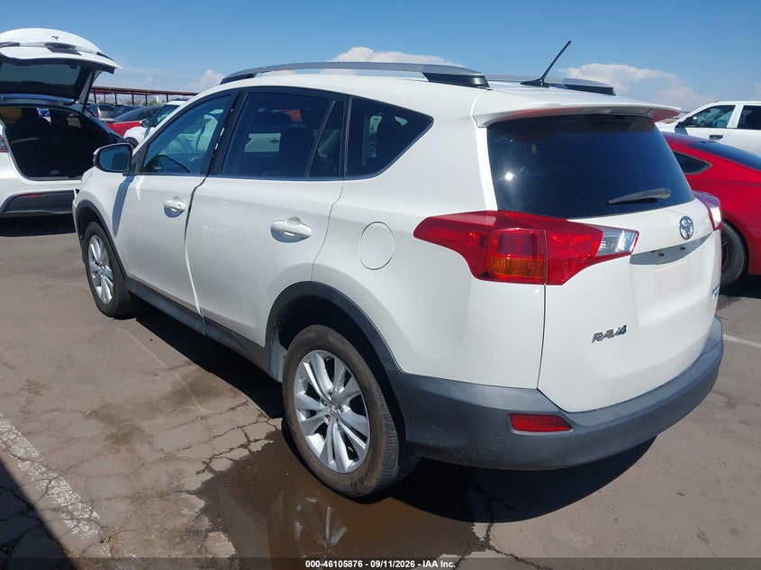 Vin: 2t3dfrev3dw091565, lot: 46605534, toyota rav4 limited 20133