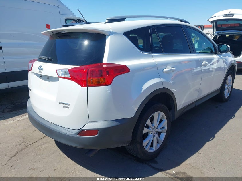 Vin: 2t3dfrev3dw091565, lot: 46605534, toyota rav4 limited 20134