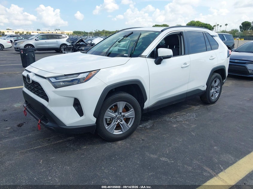 2025 Toyota Rav4 Hybrid Xle, Затопление, IAAI, VIN JTMRWRFV1SD286773 — фото 2