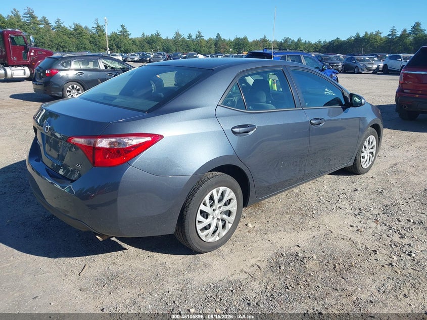 Vin: 2t1burhexhc753554, lot: 46605554, toyota corolla le 20174
