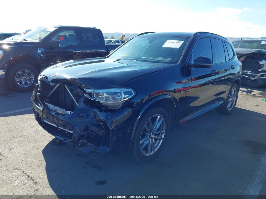 Vin: 5uxty3c0xm9g79149, lot: 46605555, bmw x3 sdrive30i 20212