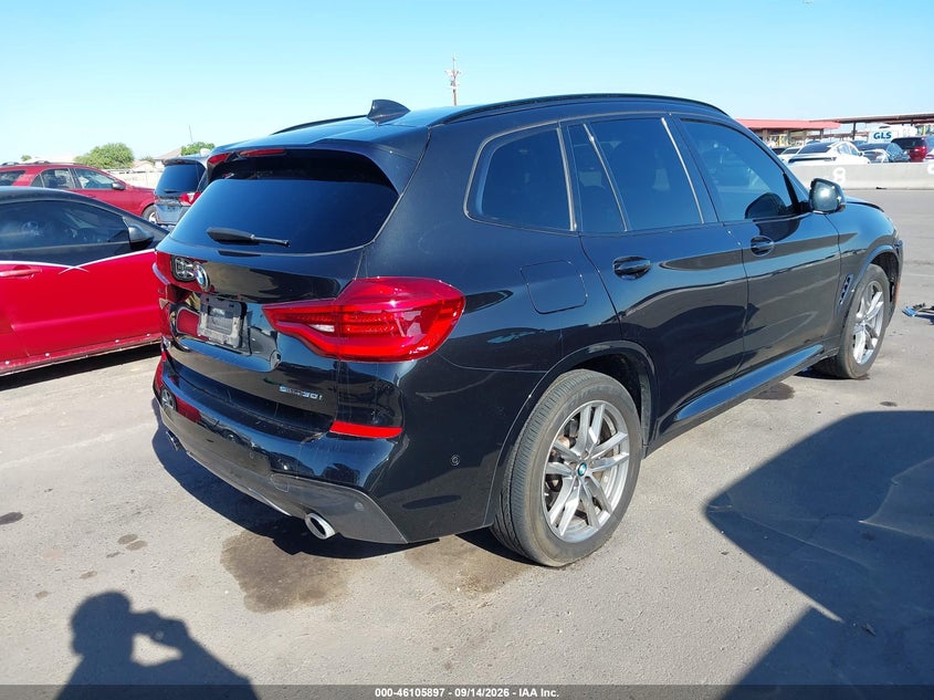 Vin: 5uxty3c0xm9g79149, lot: 46605555, bmw x3 sdrive30i 20214
