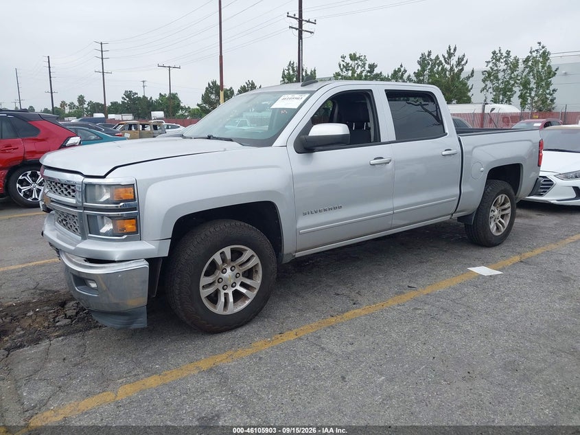 Vin: 3gcpcrecxfg228122, lot: 46605561, chevrolet silverado 1500 1lt 20152