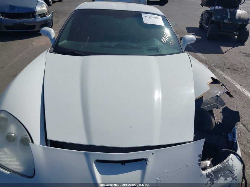 CHEVROLET CORVETTE 2007 VIN 1G1YY26U375108779