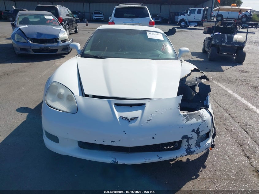 CHEVROLET CORVETTE 2007 VIN 1G1YY26U375108779