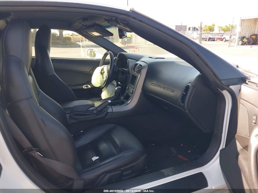 CHEVROLET CORVETTE 2007 VIN 1G1YY26U375108779