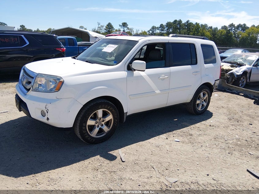 2010 Honda Pilot, Rear, IAAI, VIN 5FNYF3H57AB003886 — photo 2