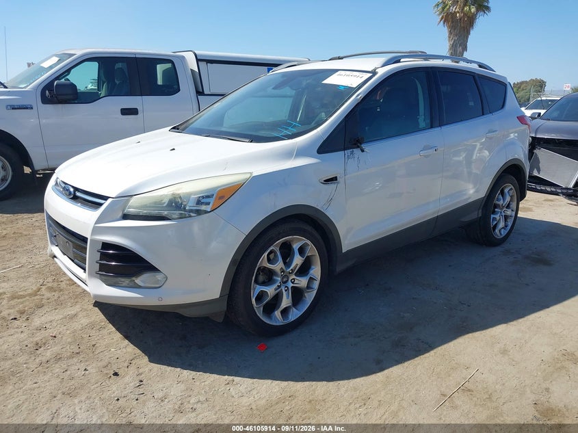 Vin: 1fmcu0j9xdub64364, lot: 46605572, ford escape titanium 20132