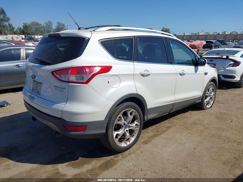 Vin: 1fmcu0j9xdub64364, lot: 46605572, ford escape titanium 20134
