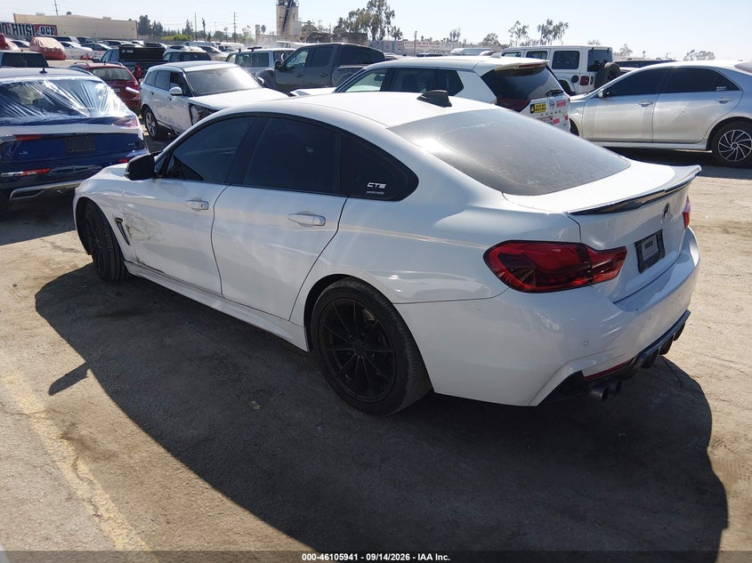 Vin: wba4j1c54jbm11402, lot: 46605599, bmw 430i gran coupe 20183