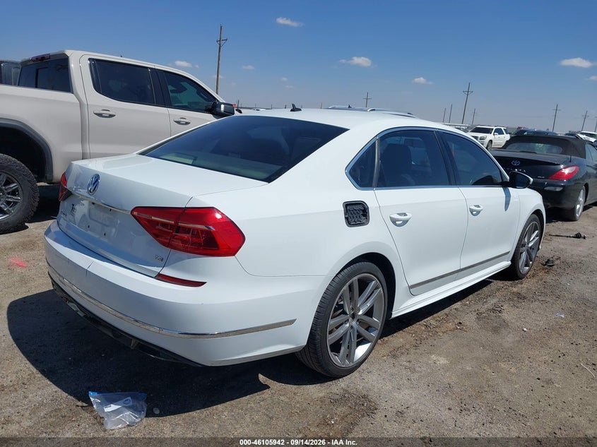 Vin: 1vwat7a36gc067270, lot: 46605600, volkswagen passat 1.8t r-line 20164