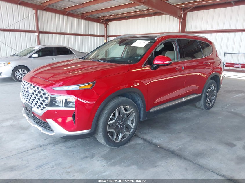 Vin: 5nms44al2ph520322, lot: 46605610, hyundai santa fe limited 20232