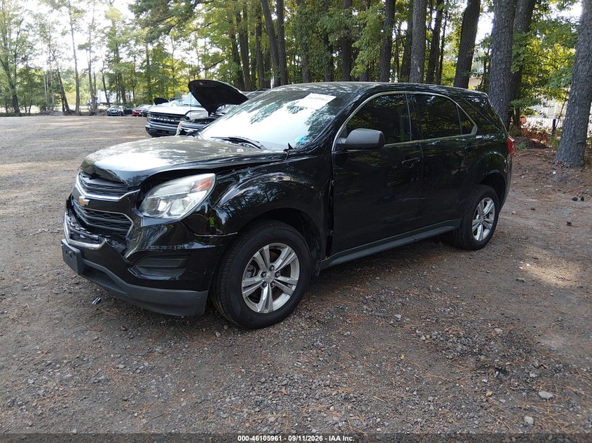 Vin: 2gnfleek2g6232438, lot: 46605619, chevrolet equinox ls 20162