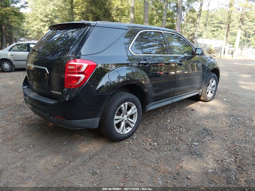 Vin: 2gnfleek2g6232438, lot: 46605619, chevrolet equinox ls 20164