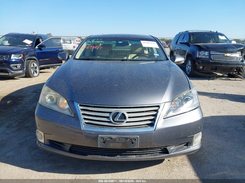 LEXUS ES 2012 VIN JTHBK1EG2C2492701