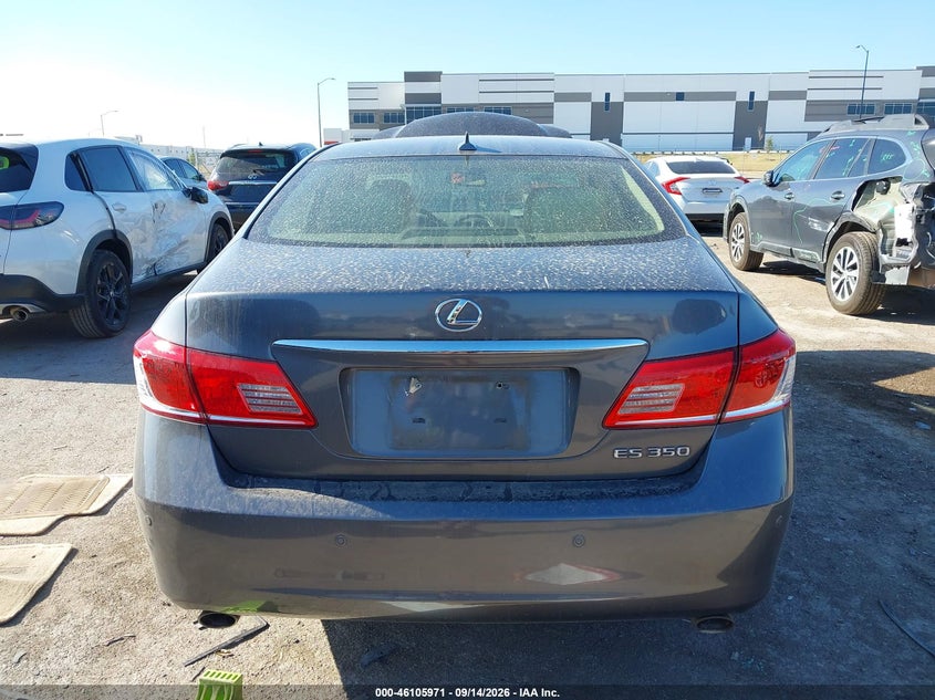 LEXUS ES 2012 VIN JTHBK1EG2C2492701