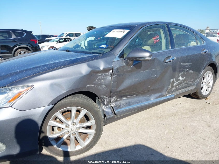 LEXUS ES 2012 VIN JTHBK1EG2C2492701