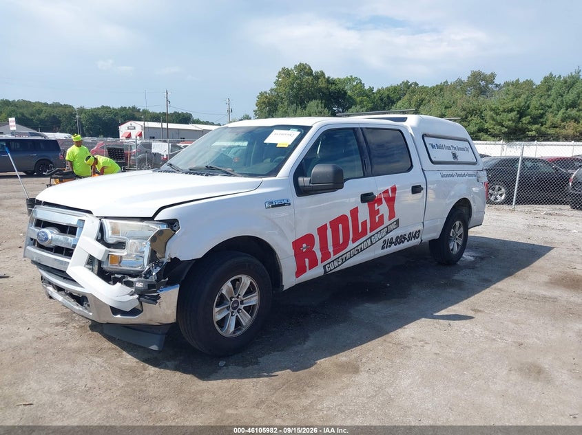 Vin: 1ftew1cp1hkd60638, lot: 46605640, ford f-150 xlt 20172